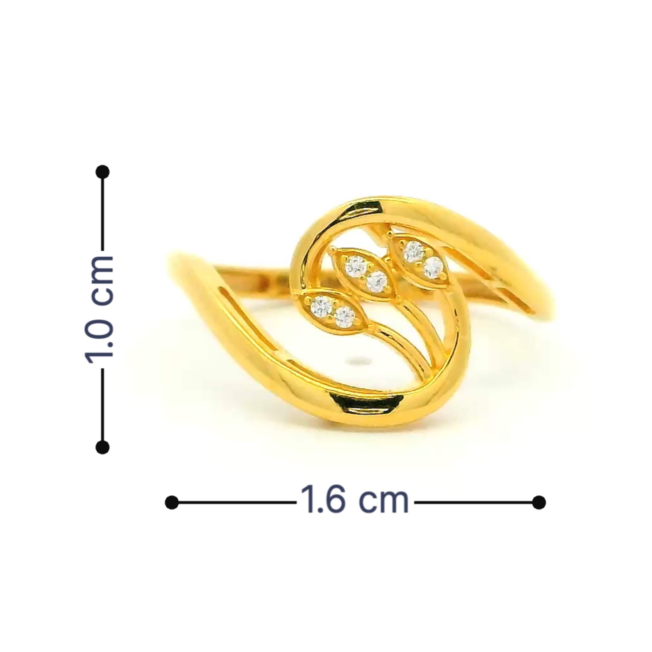 Urban Enchant Gold Ring for Women