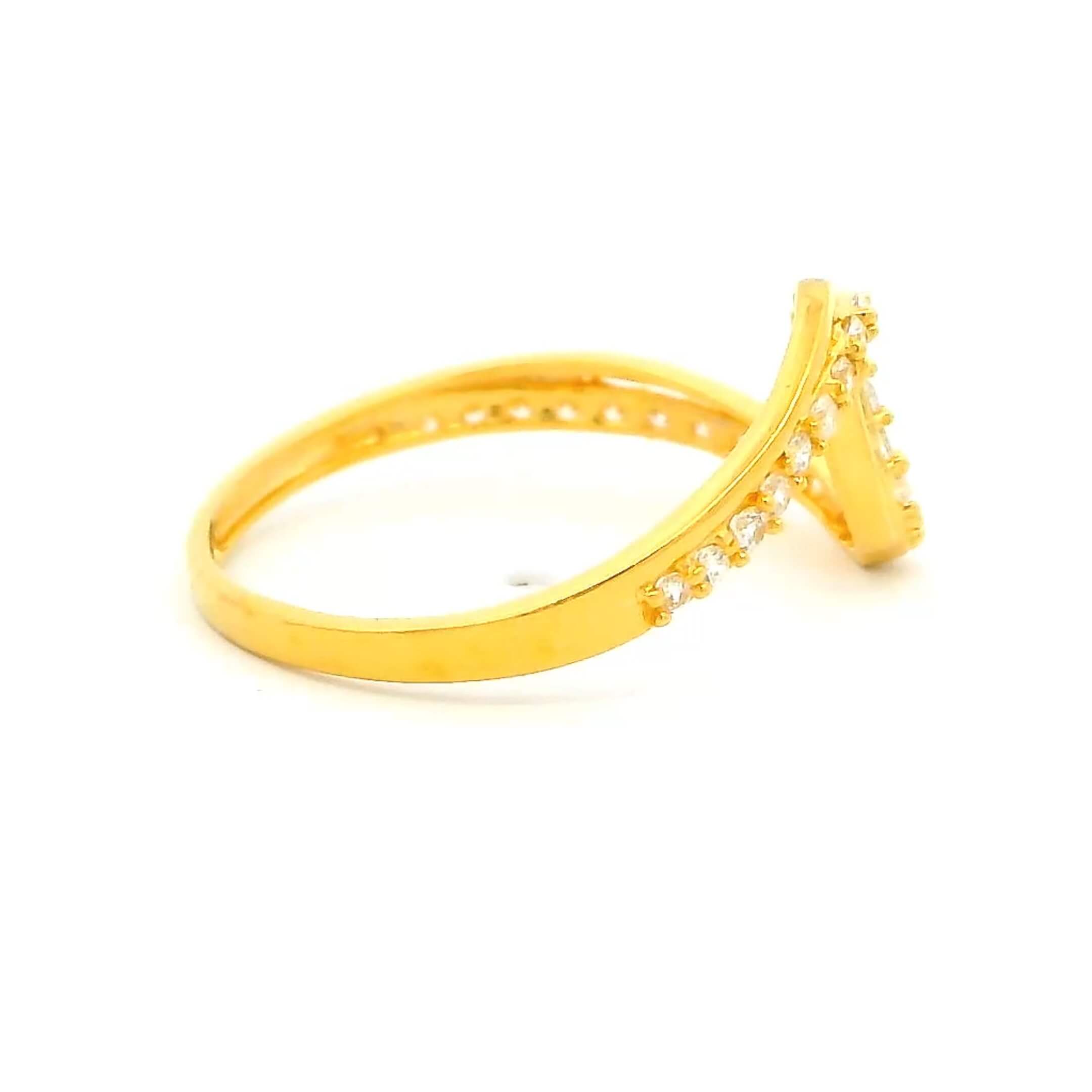 Iconic Grove Gold Ring
