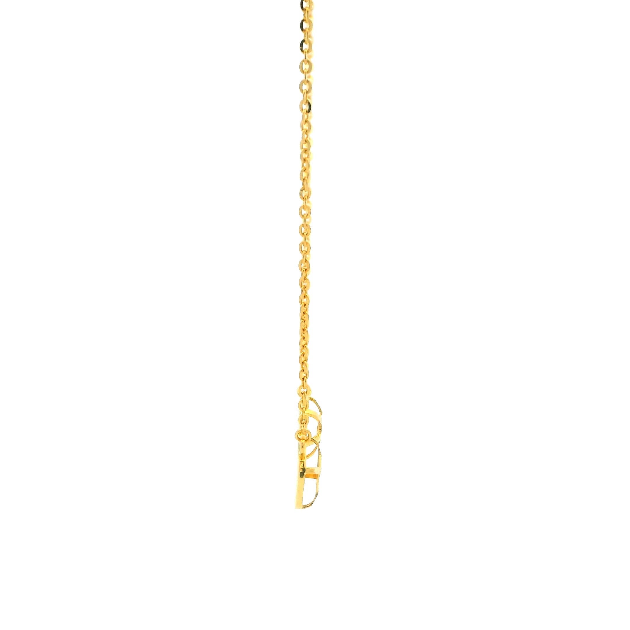 Minimal Ravish 22K Gold Necklace Set