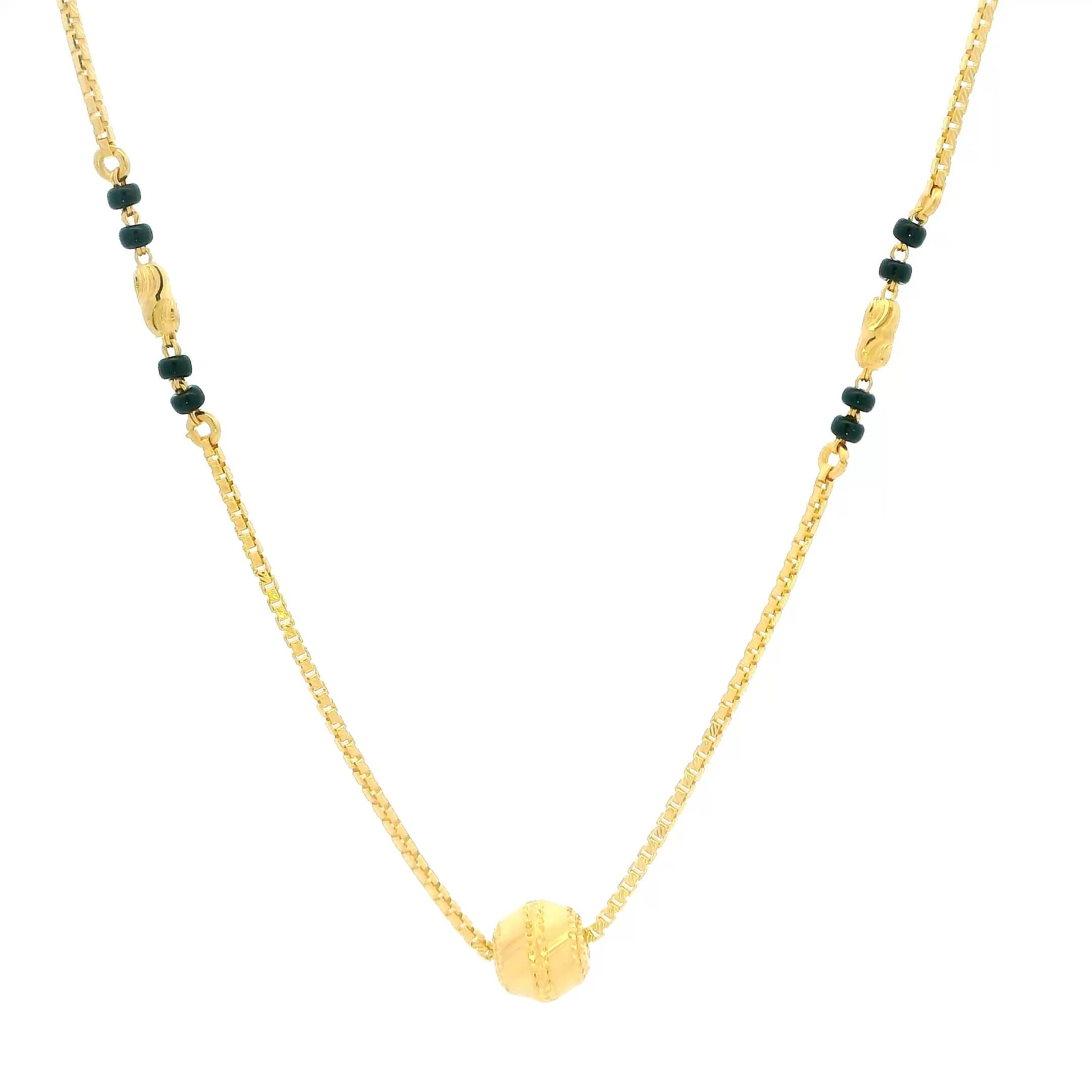 Serene Bond 22K Gold Short Mangalsutra