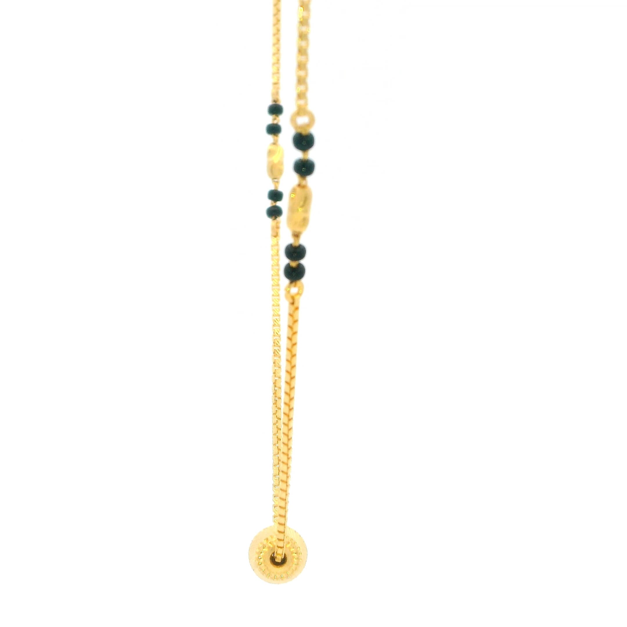 Serene Bond 22K Gold Short Mangalsutra