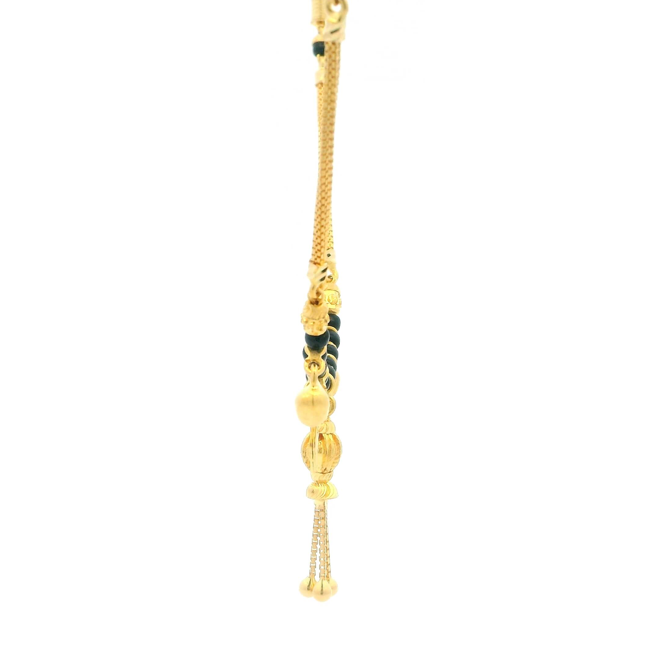 Captivating Gleam 22K Gold Short Mangalsutra