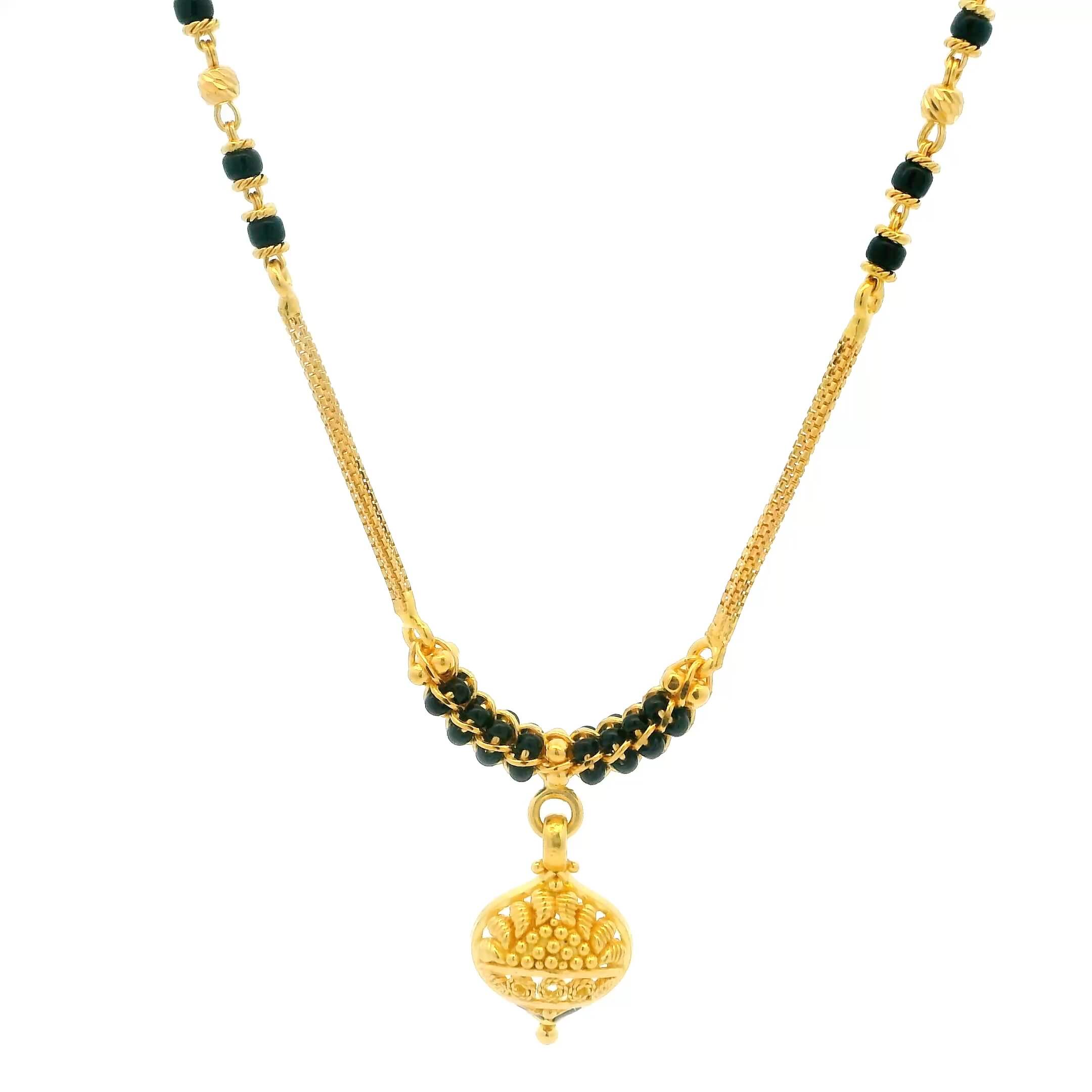 Luxuriant Bond 22K Gold Short Mangalsutra