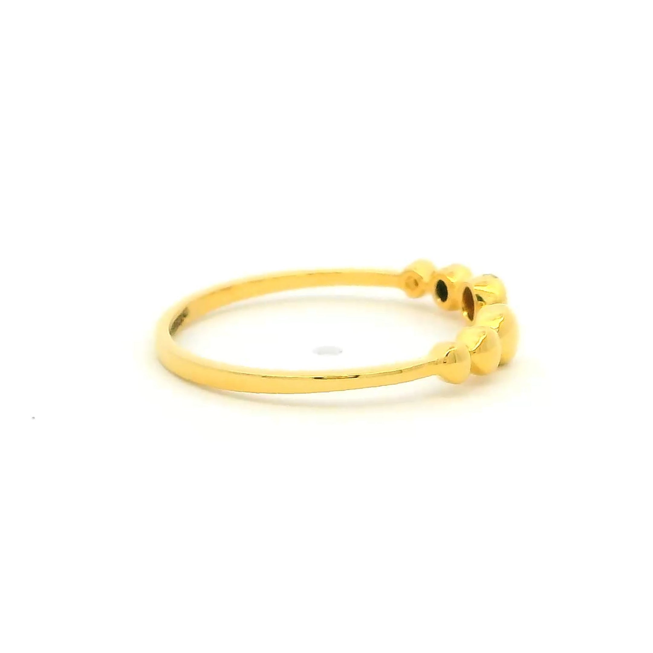 Modern Chic Gold Ring
