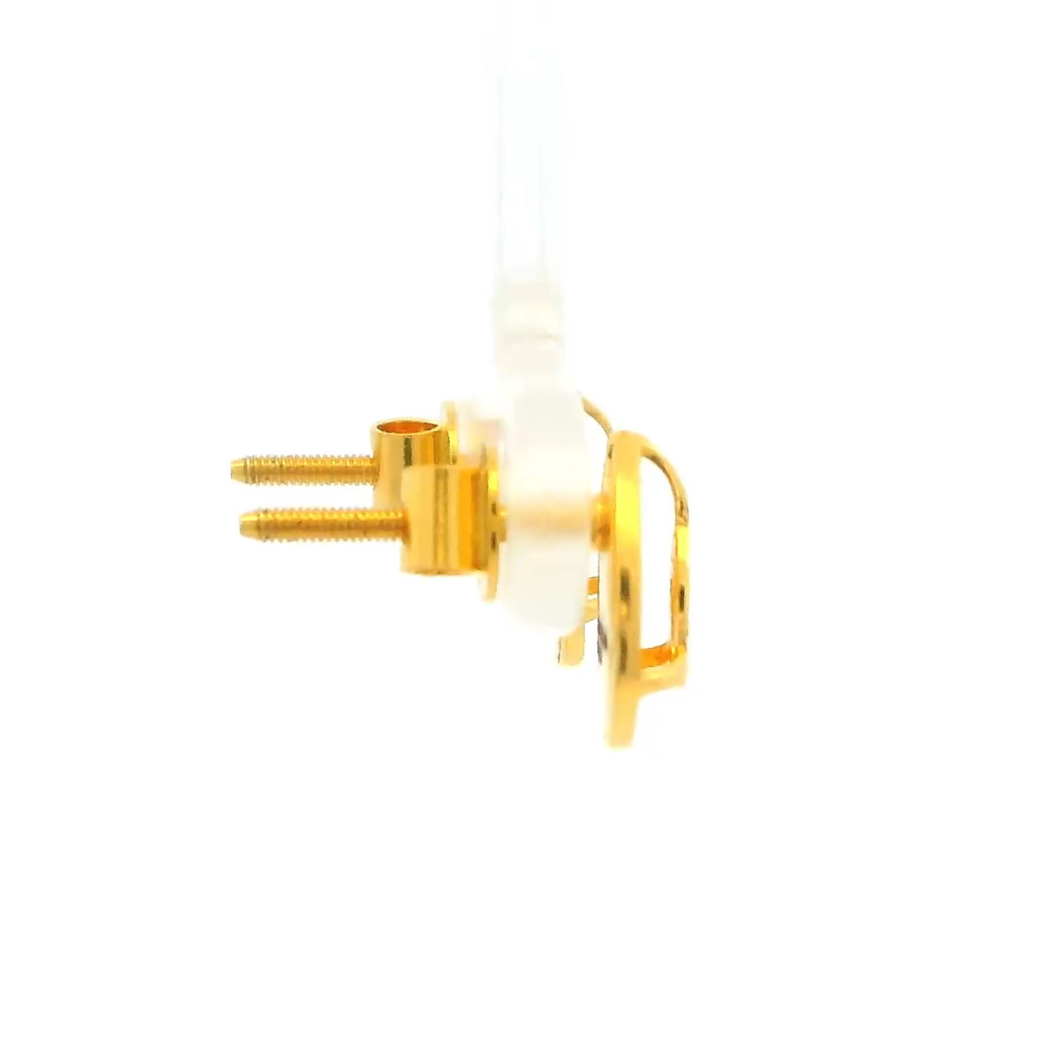 Mini Paisley Glow 14K Gold Studs