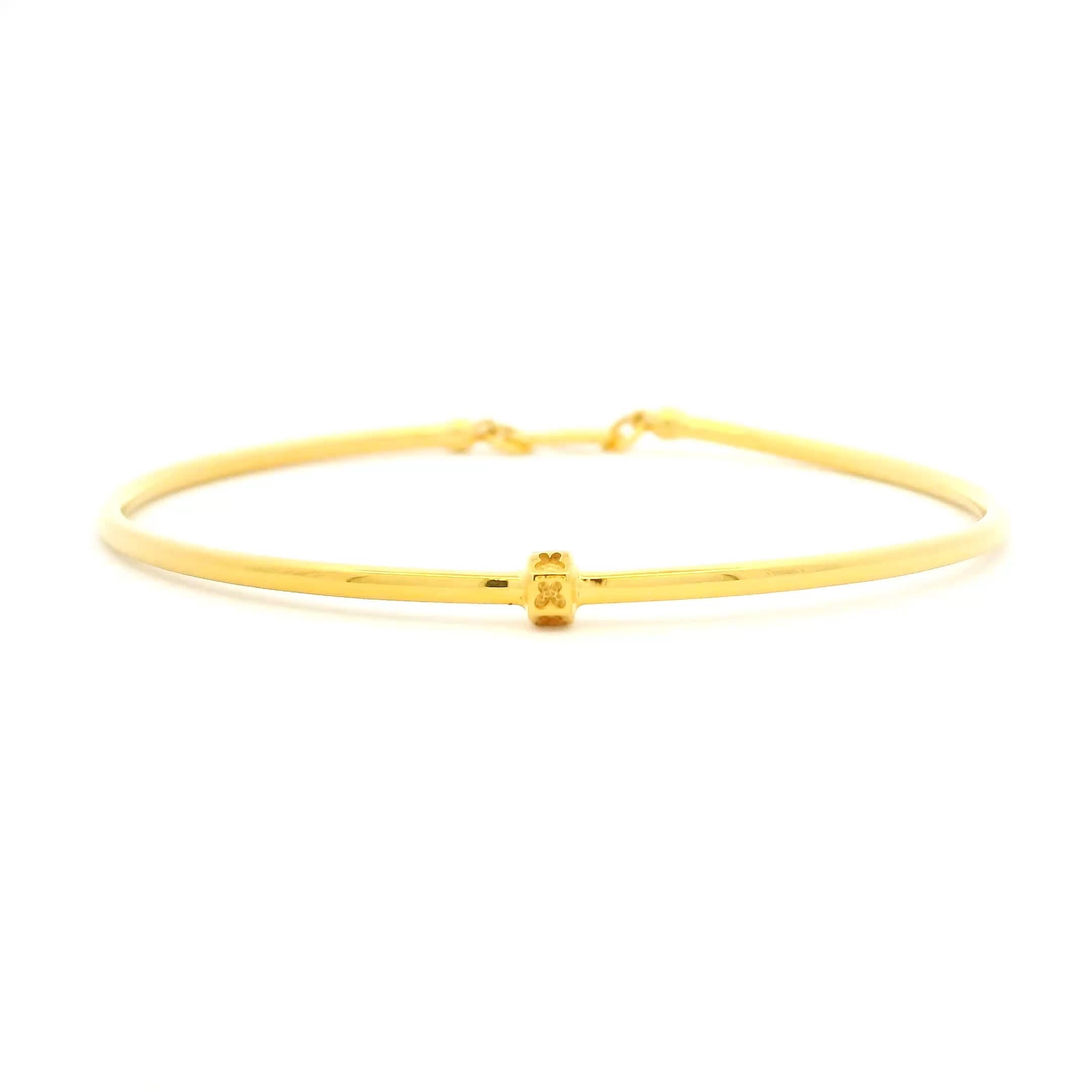 Minimal Shine Gold Bracelet