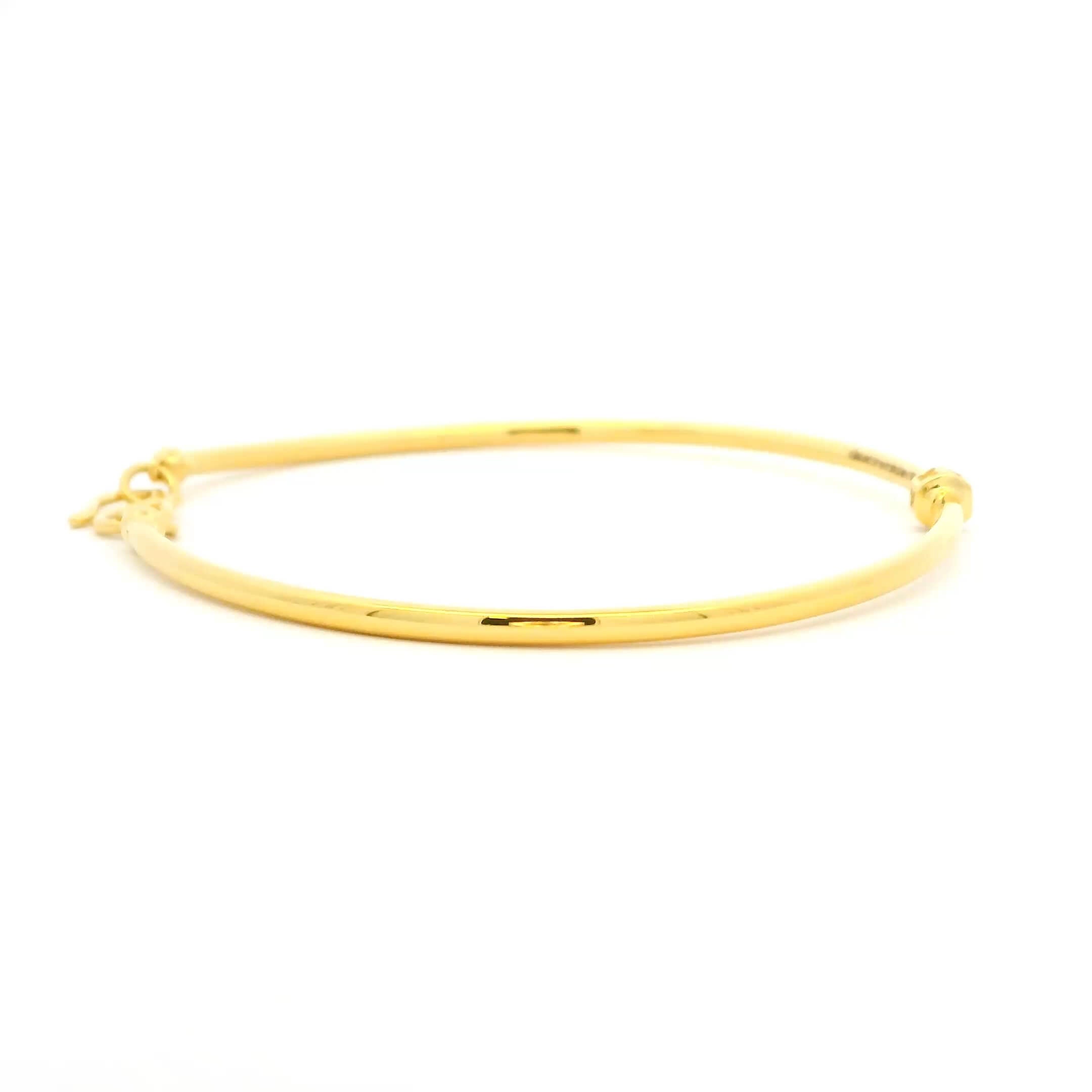 Minimal Shine Gold Bracelet