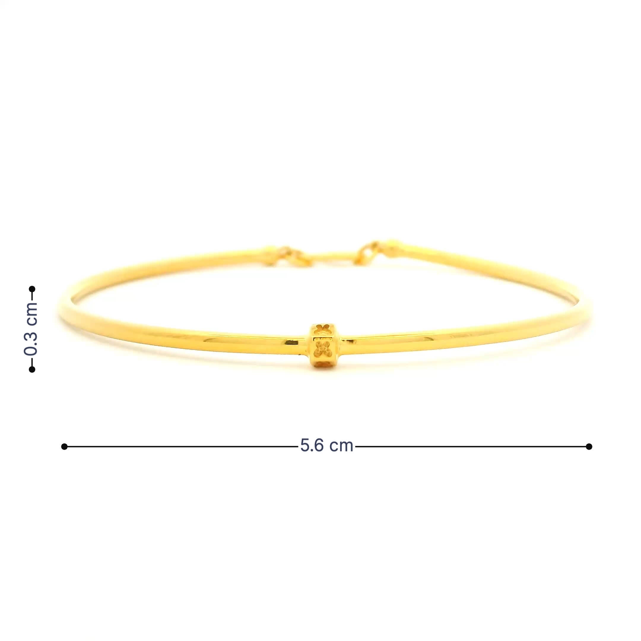 Minimal Shine Gold Bracelet