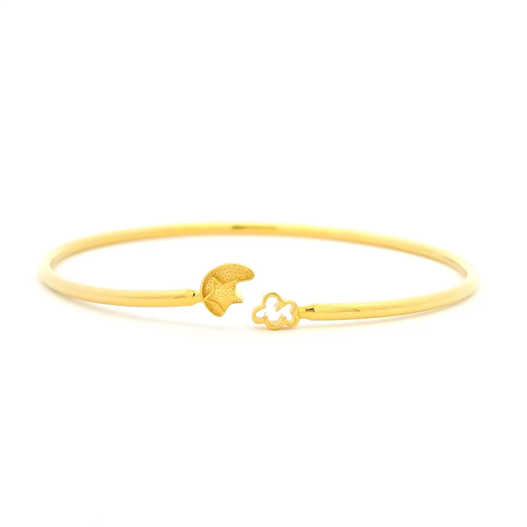 Shooting Star Gold Bracelet