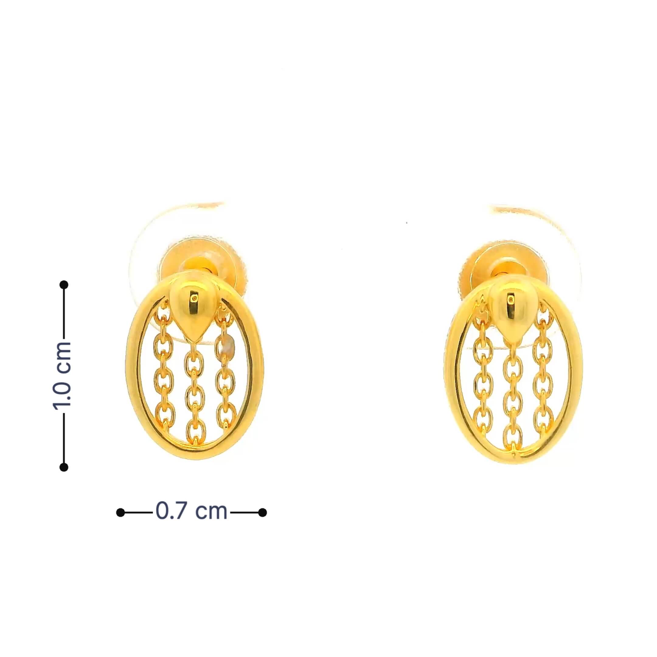 Daily Glam Gold Studs