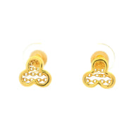 Mini Clover Gold Studs