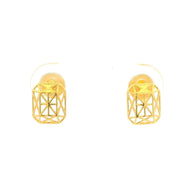 Little Maze Gold Studs