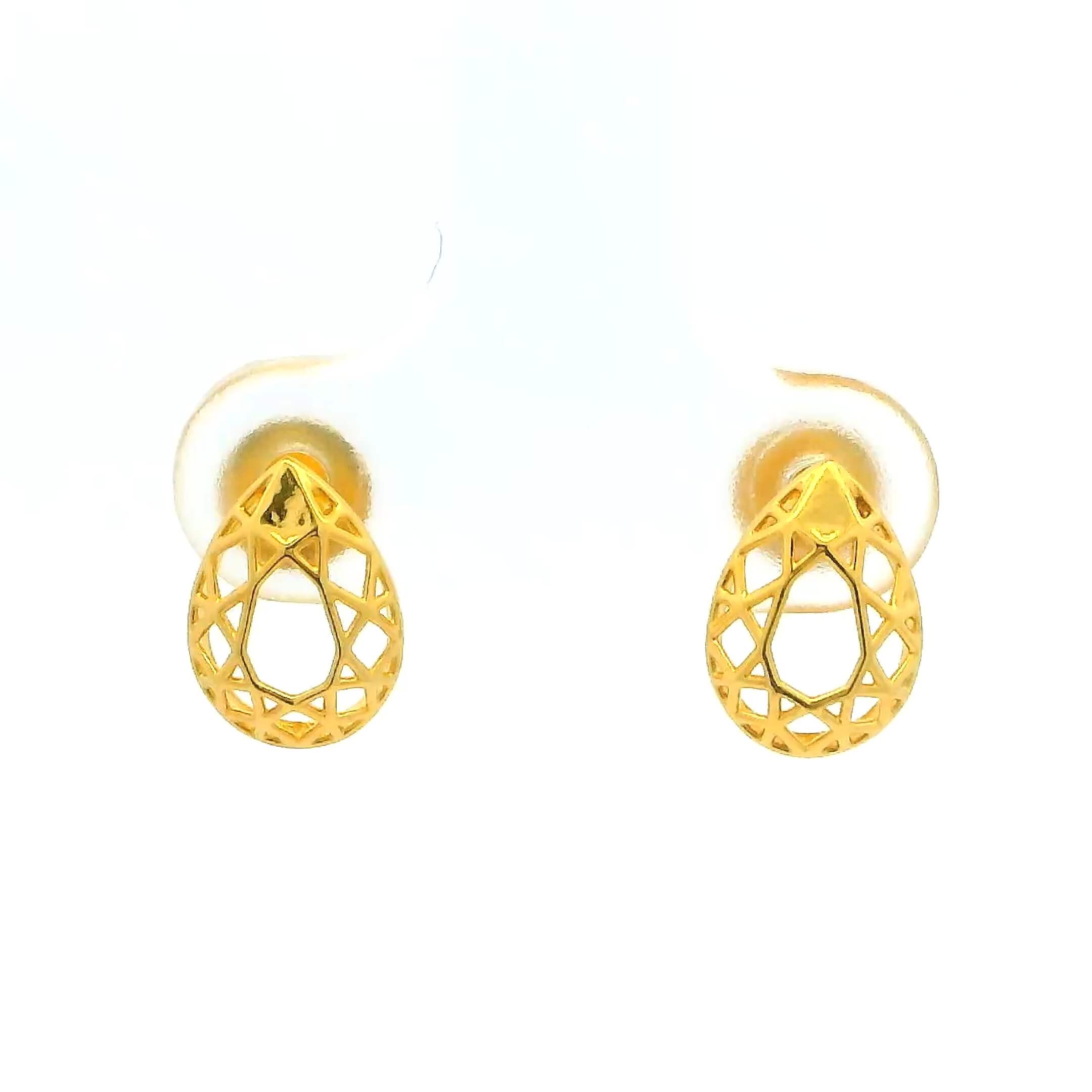 Tiny Glow Gold Studs