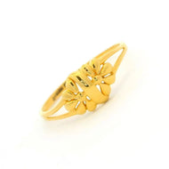 Mesmeric Blossom 14K Gold Ring