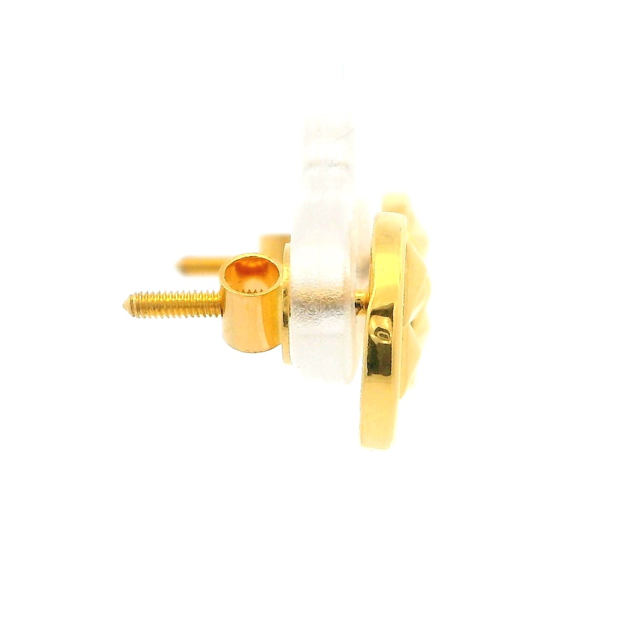 Mini Gleam Gold Studs for Women