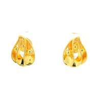 Effortless Glimmer Gold Earrings for Women