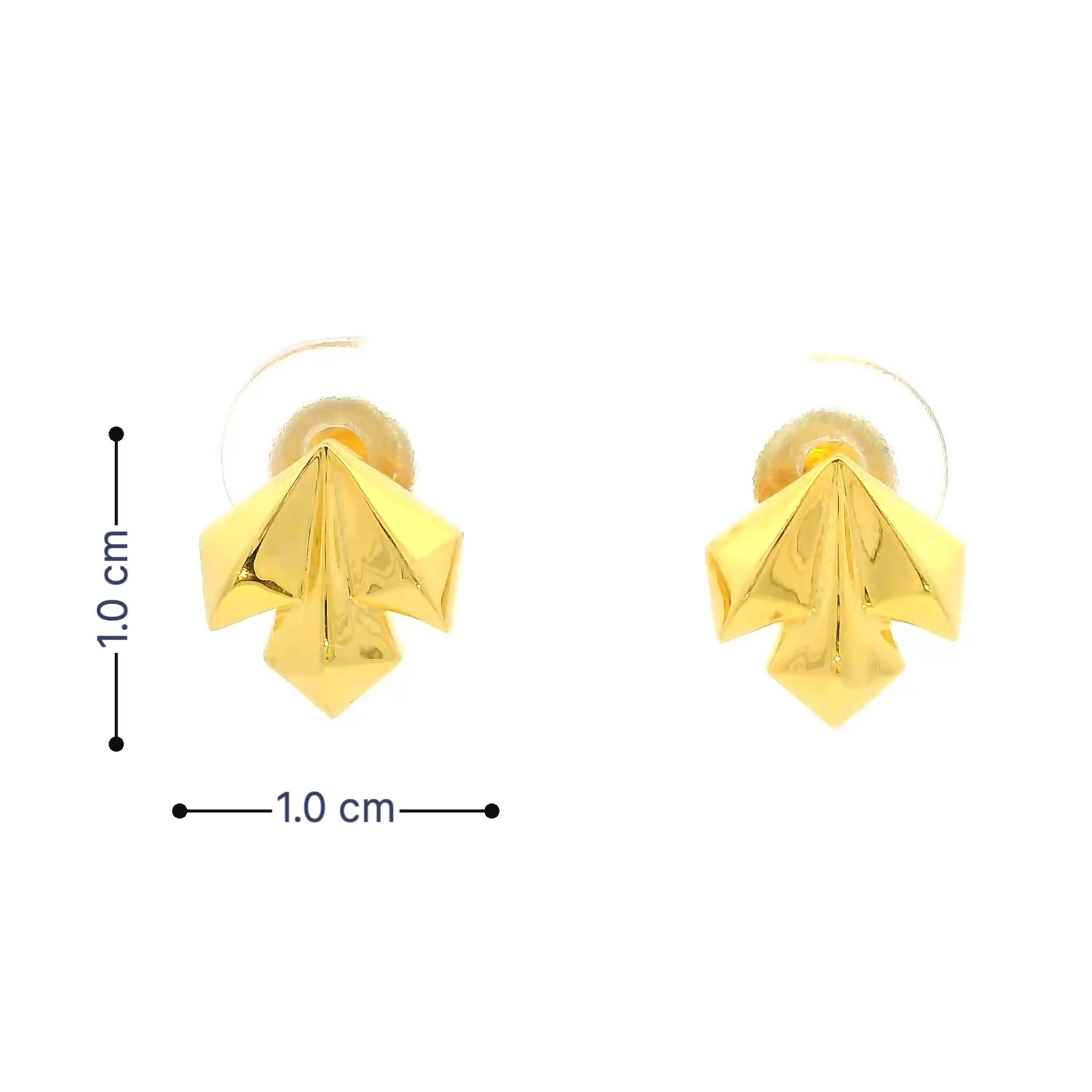 Petite Stylish Gold Earrings for Women