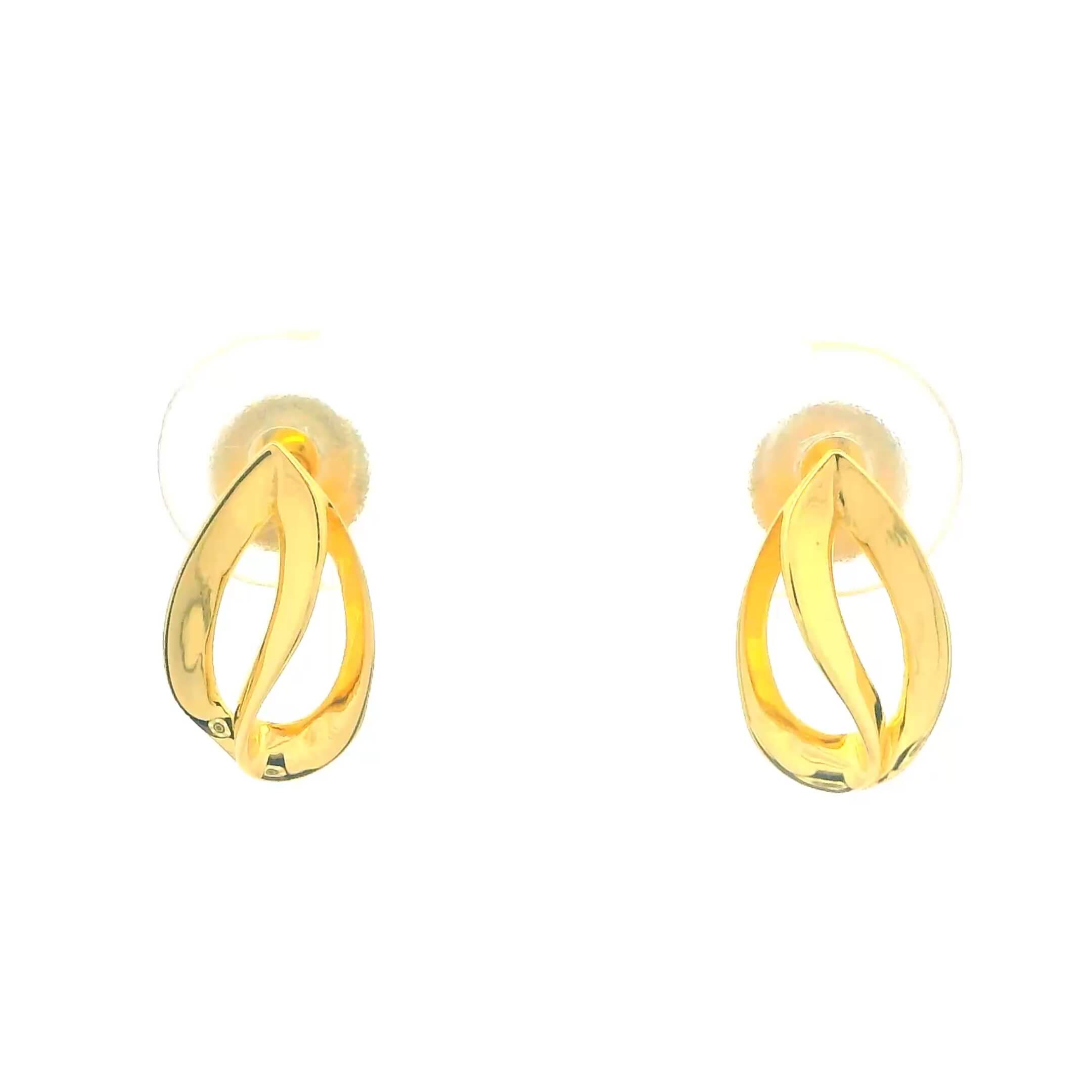 Modern Shine Gold Earrings for Women