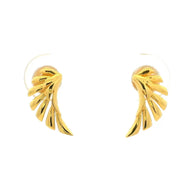 Fairy Wings 18K Women Gold Earrings
