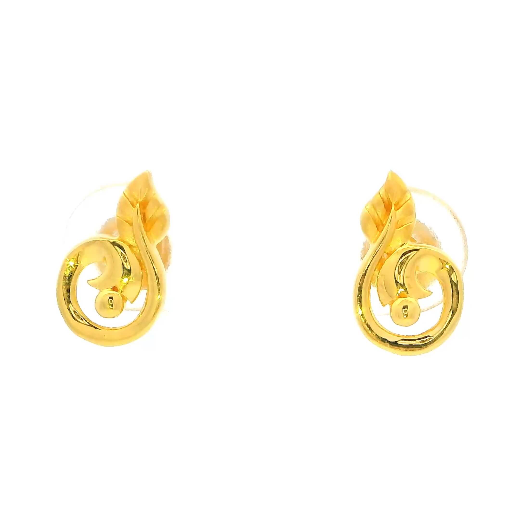 Mini Shine Gold Earrings for Women