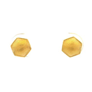 Ritzy Glow 18K Women Gold Earrings