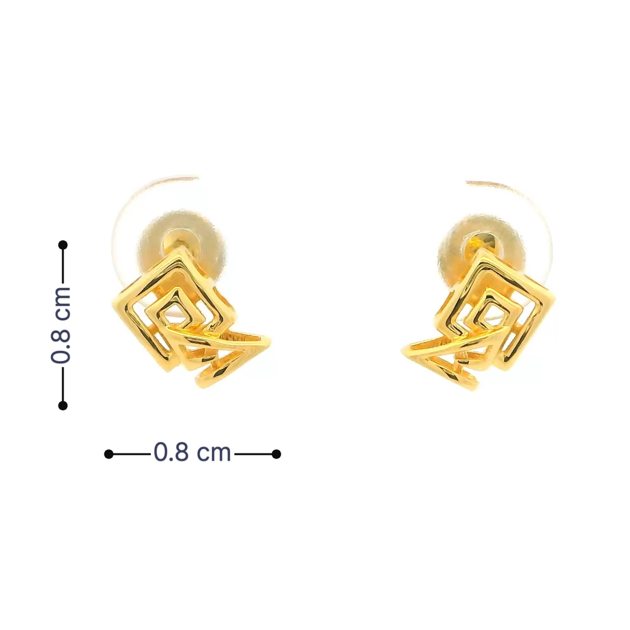 Everyday Glimmer Gold Earrings for Women