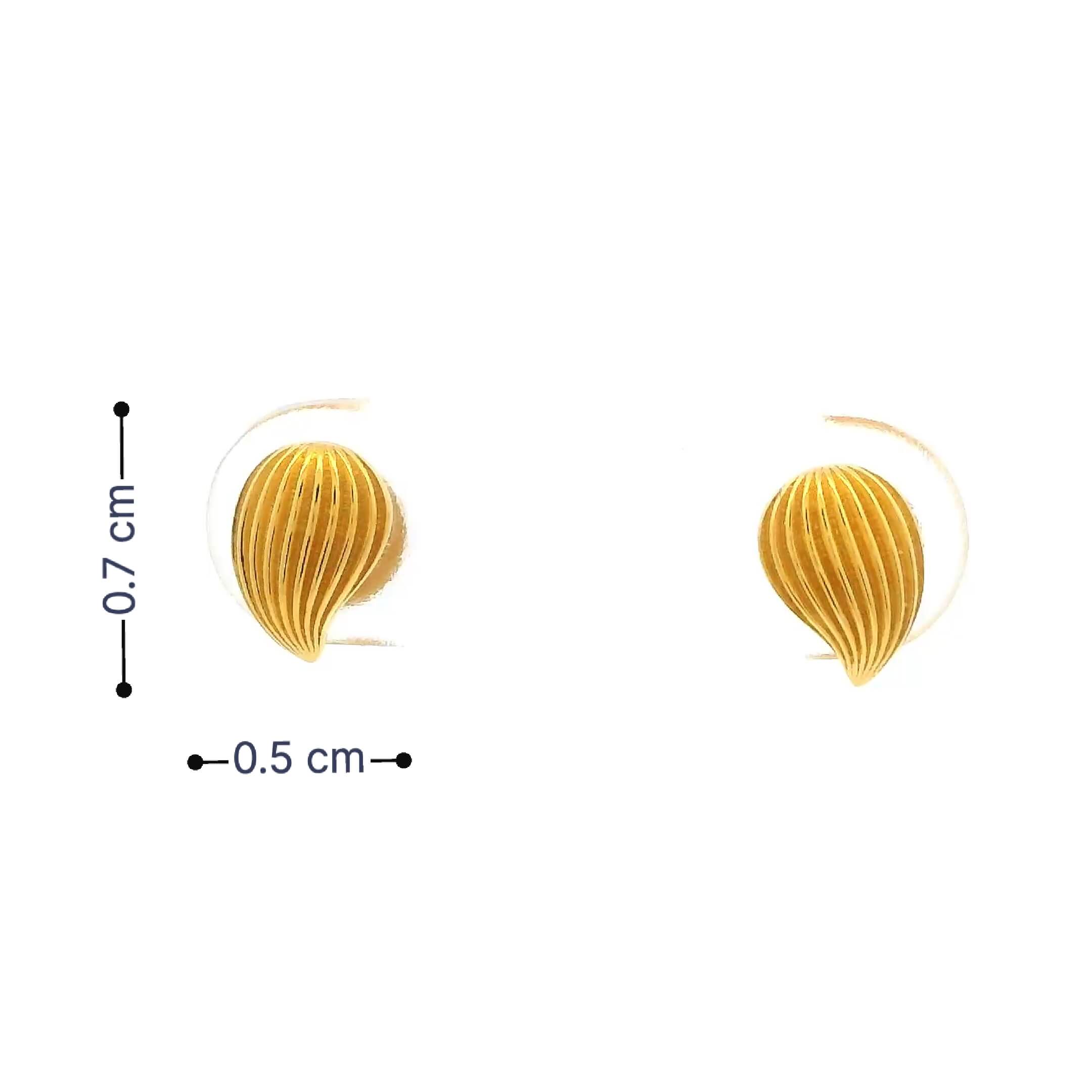 Daily Glow Gold Earrings for Women