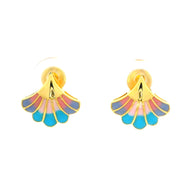 Petite Opulence Gold Studs for Women