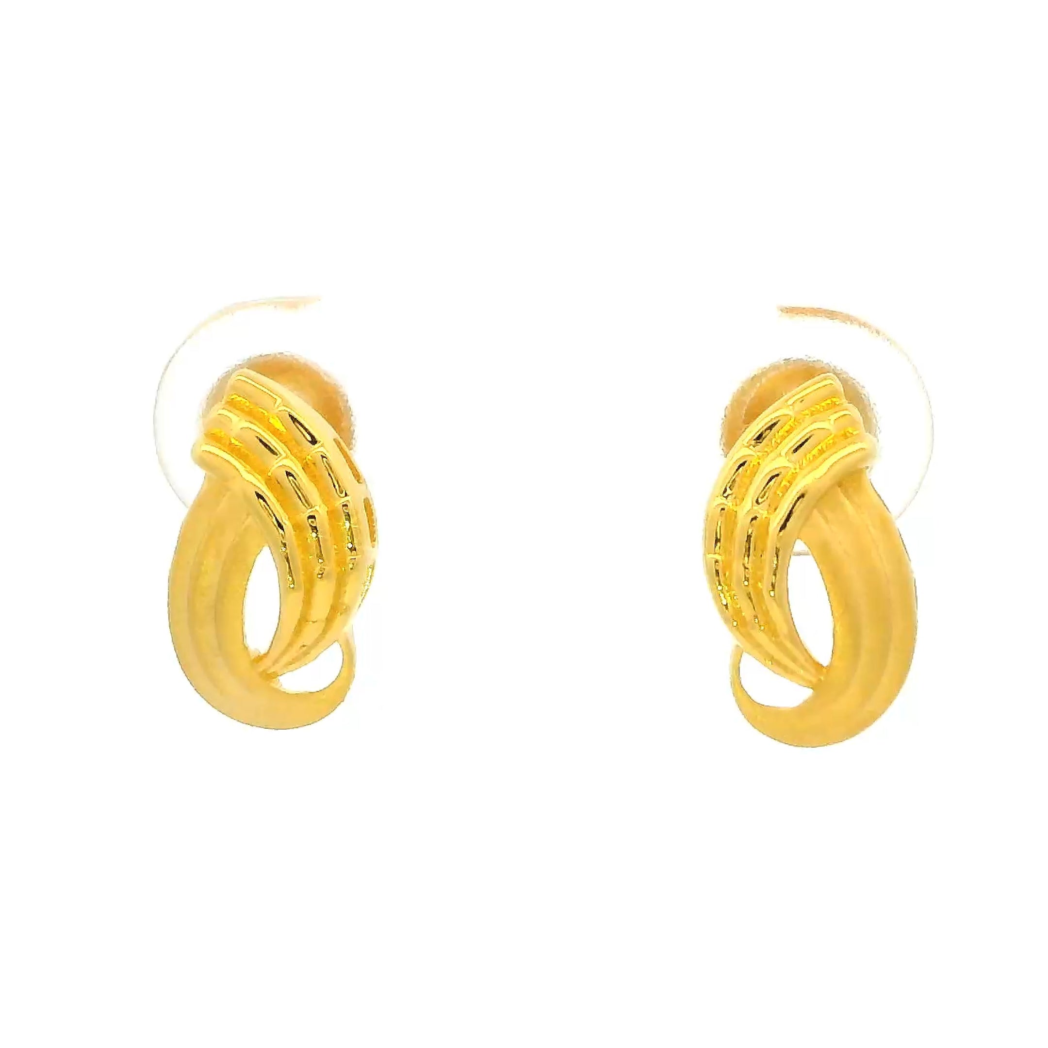 Daily Shine Gold Studs for Women