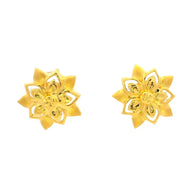 Marvelous Blossom Gold Earrings for Women