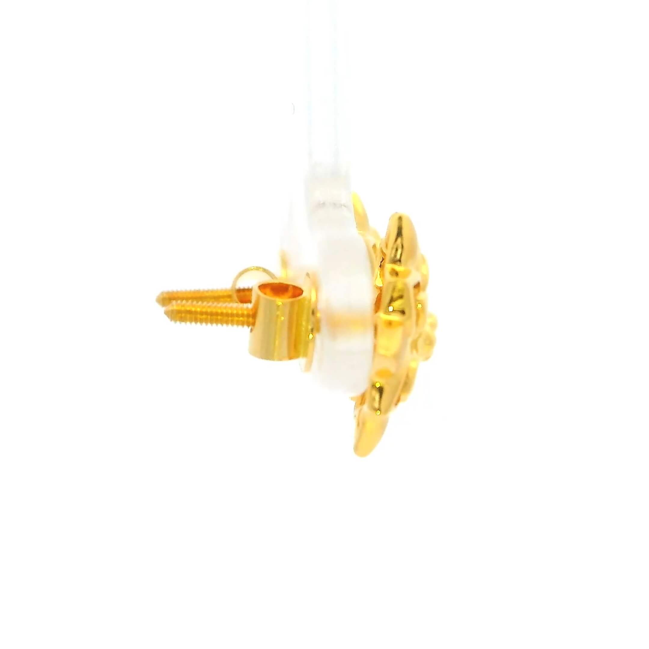 Marvelous Blossom Gold Earrings for Women