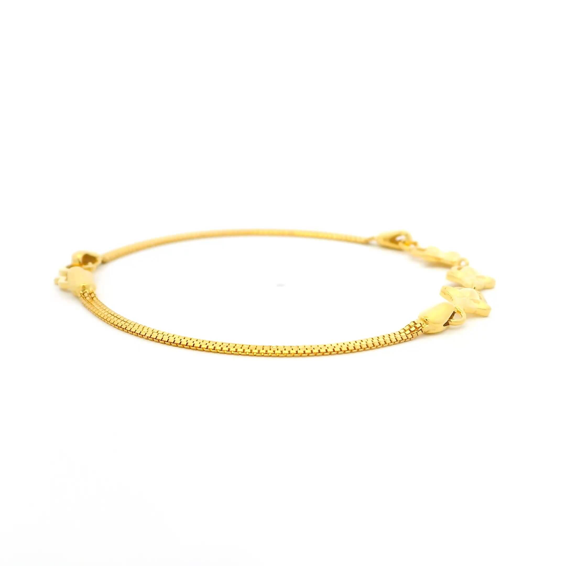 Petite Charm Gold Bracelet for Women