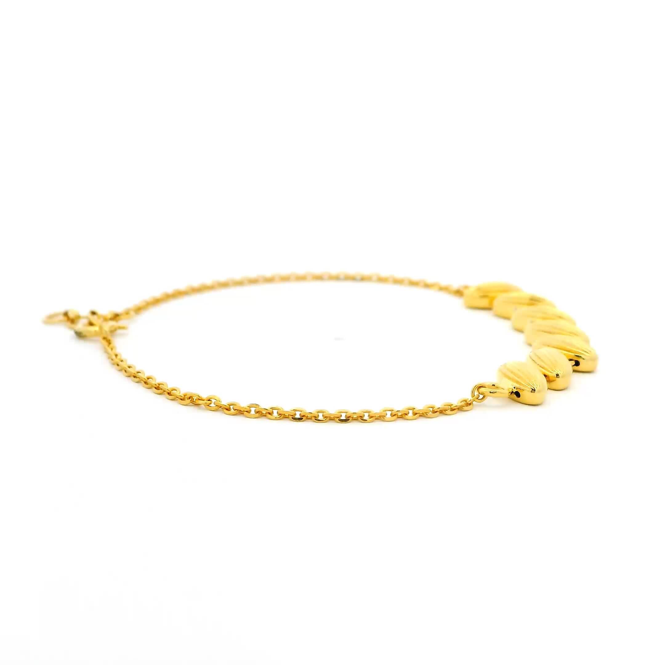 Captivating Glimmer Gold Bracelet for Women