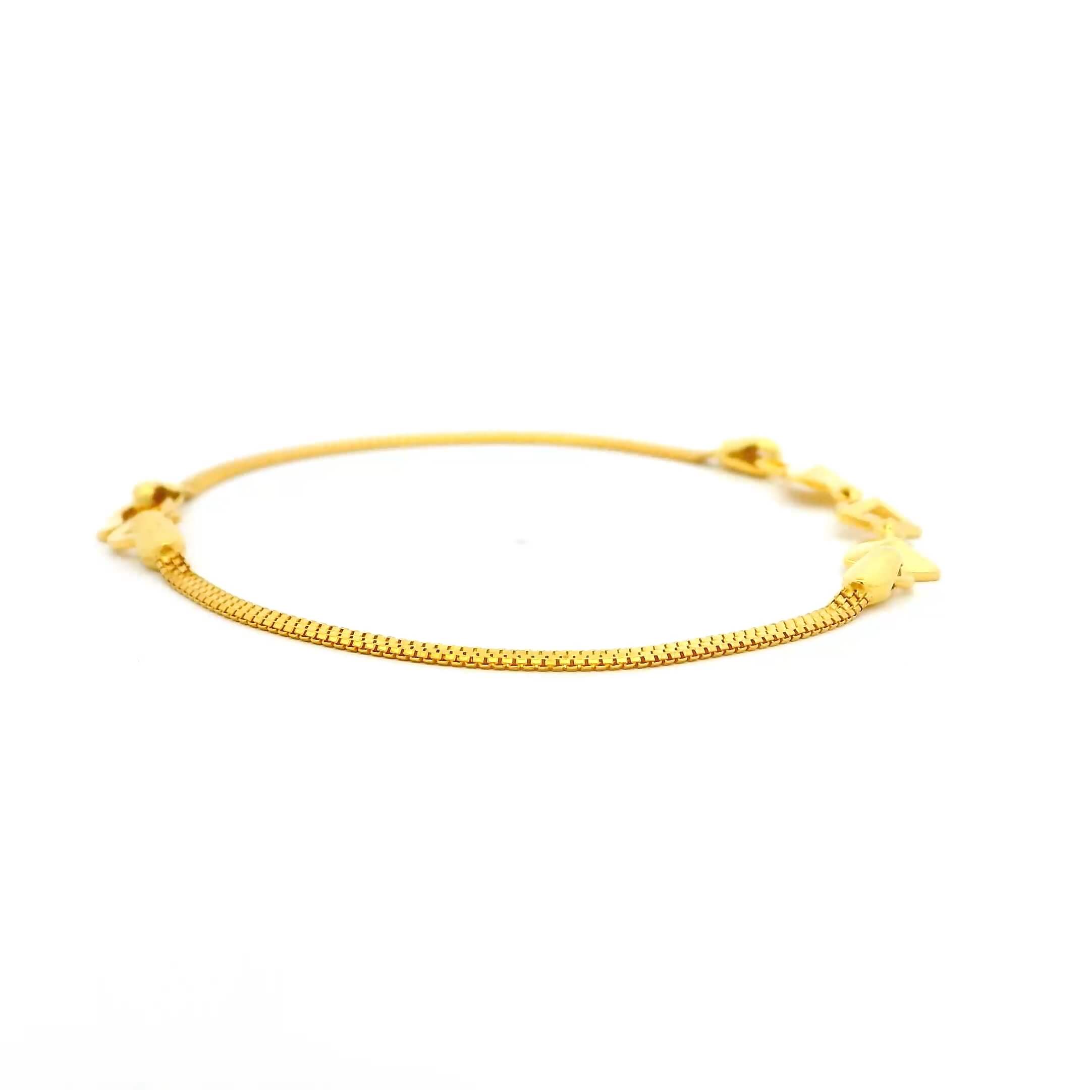Daily Charm Gold Bracelet for Women