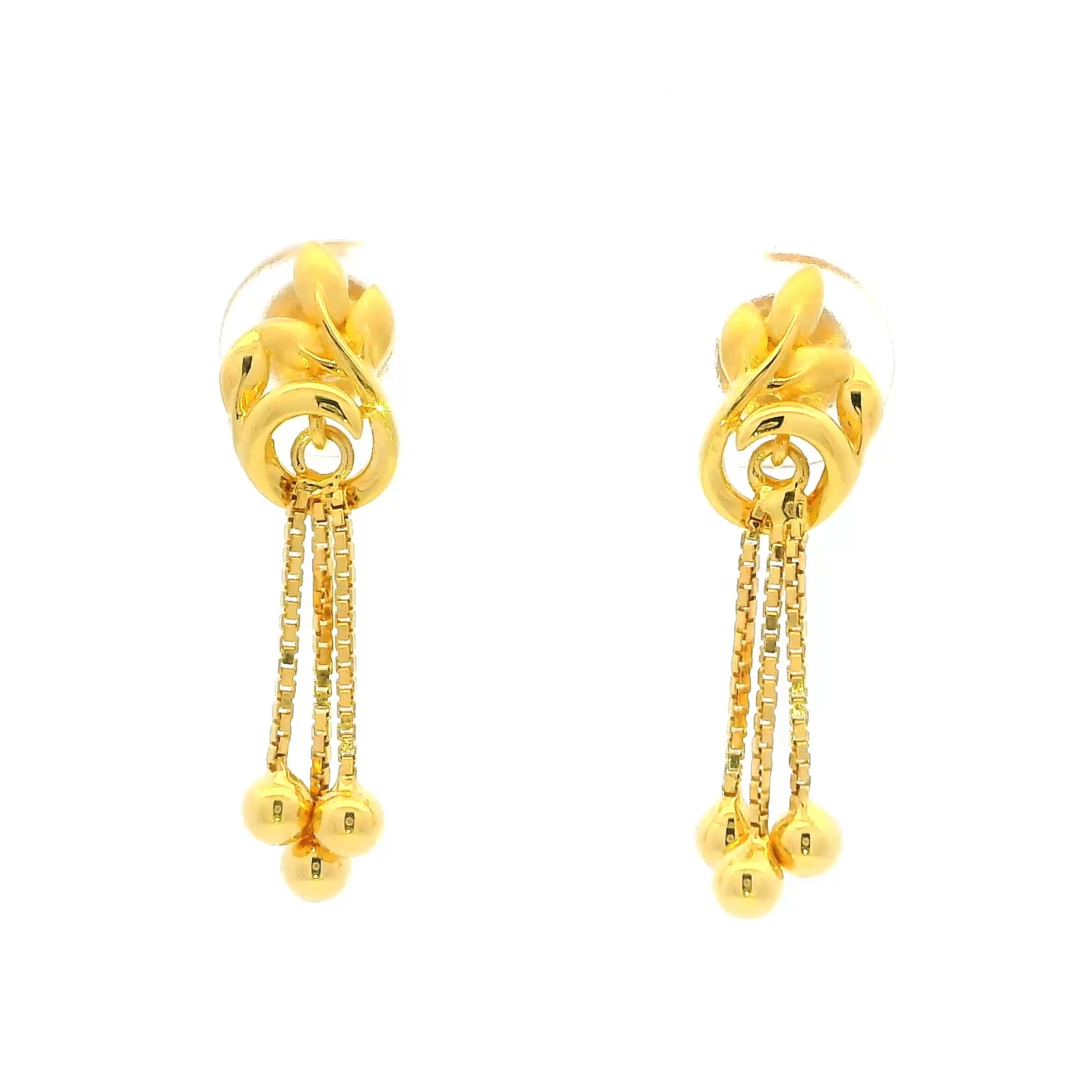 Glorious Charm Gold Earrings for Women