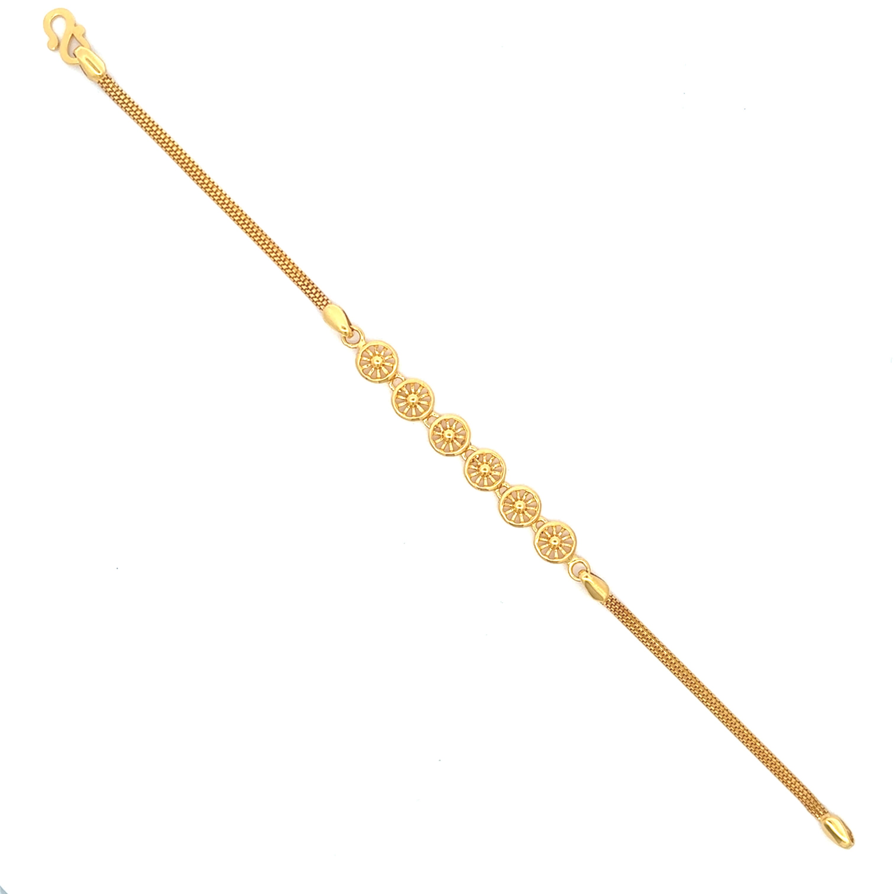 Stunning Glimmer Gold Bracelet for Women