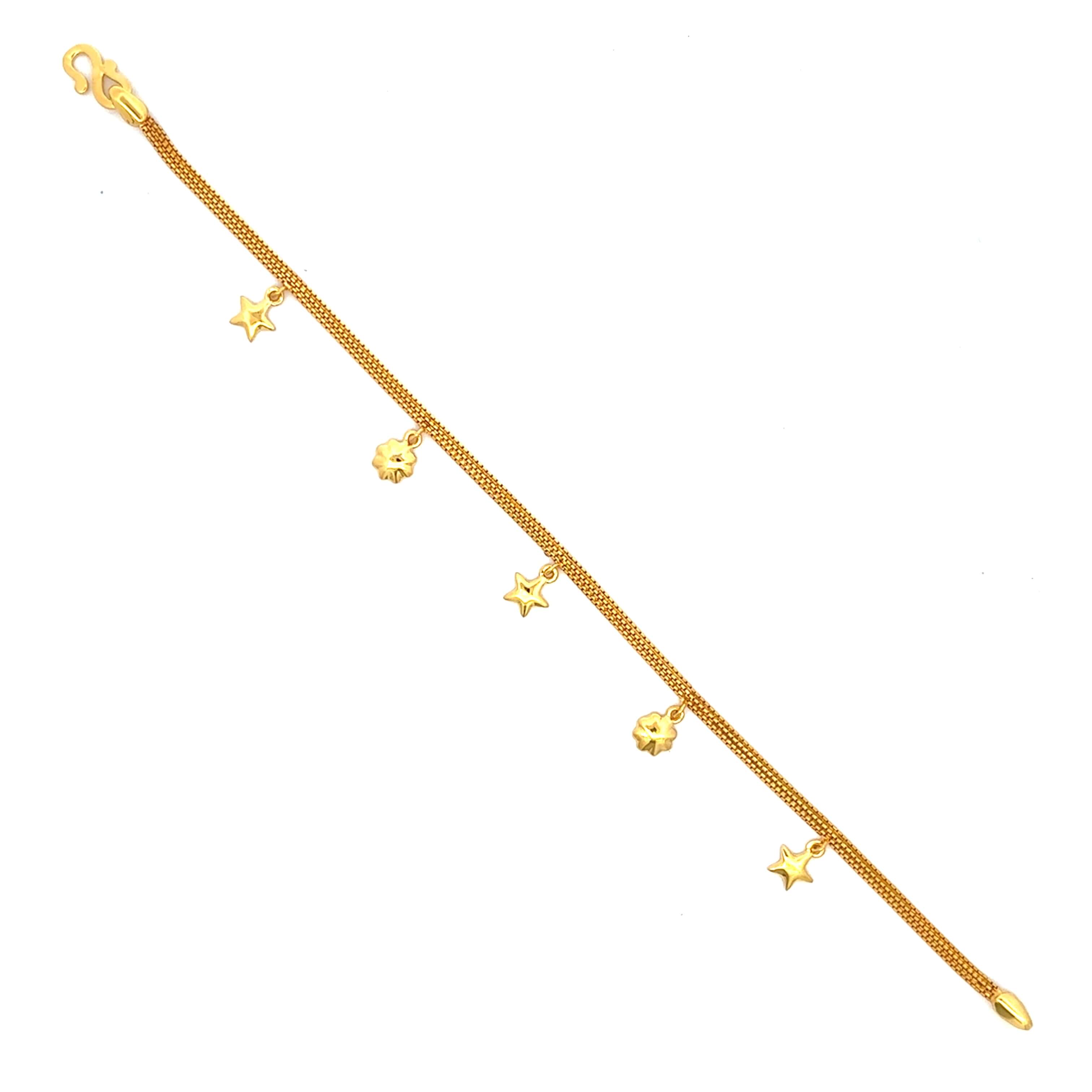 Star Shine Gold Bracelet for Women