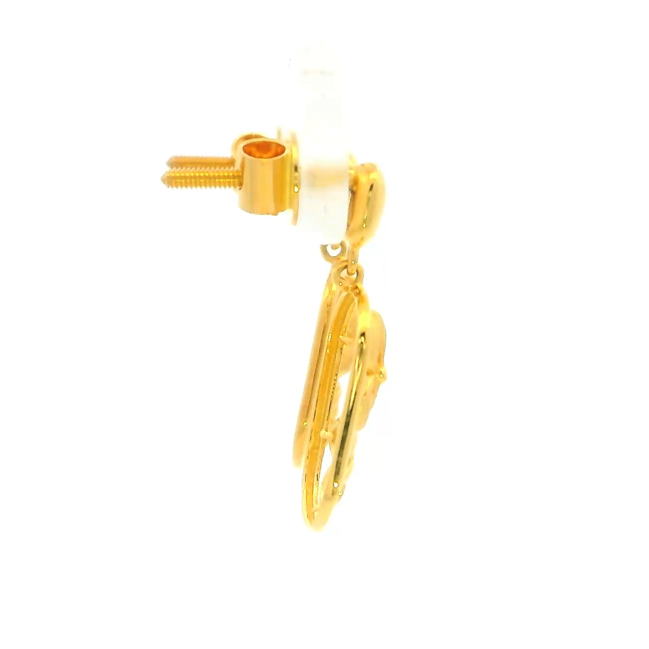 Modish Magic Gold Earrings for Women