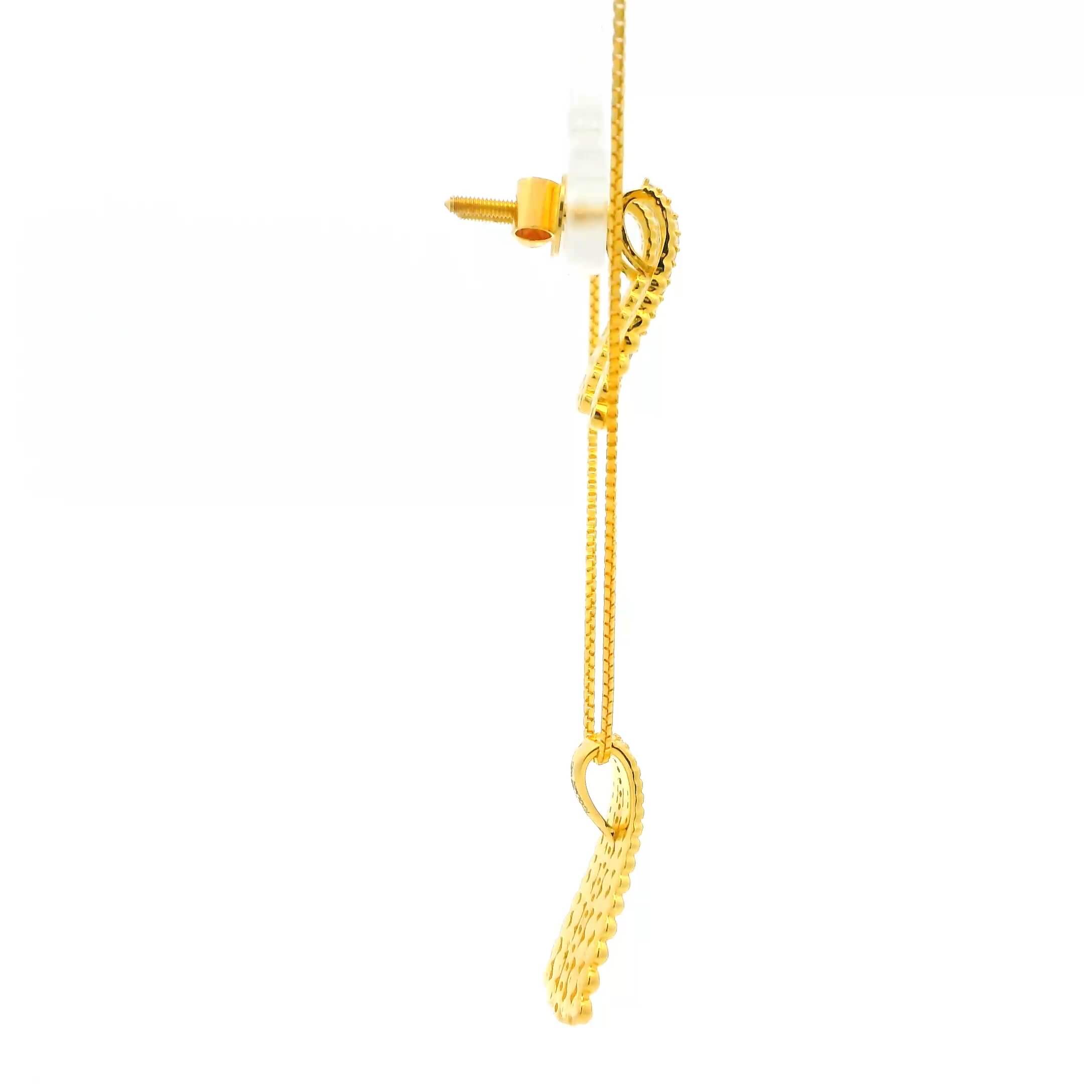 Gold Pendant Set