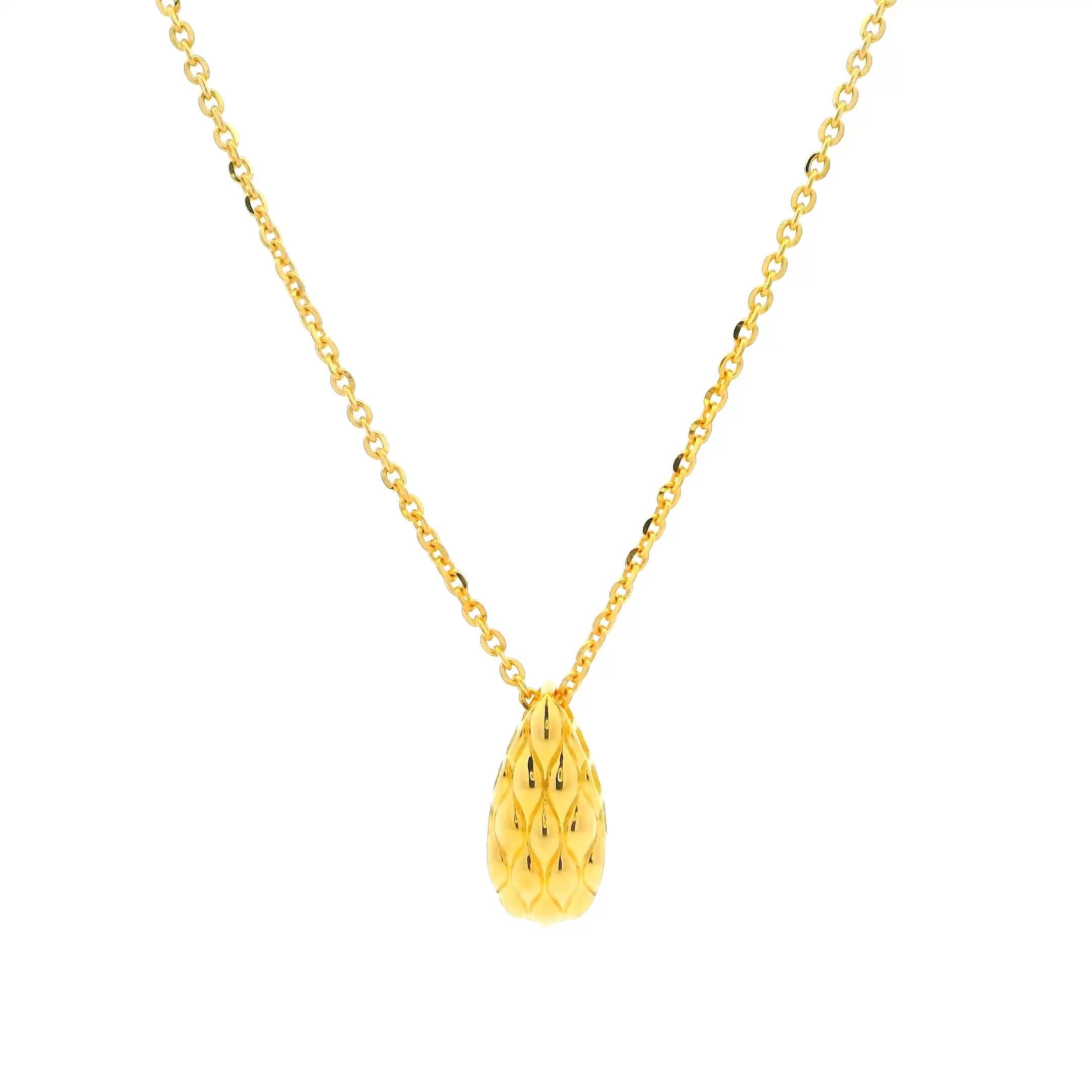 Minimal Luminating 18K Gold Necklace Set