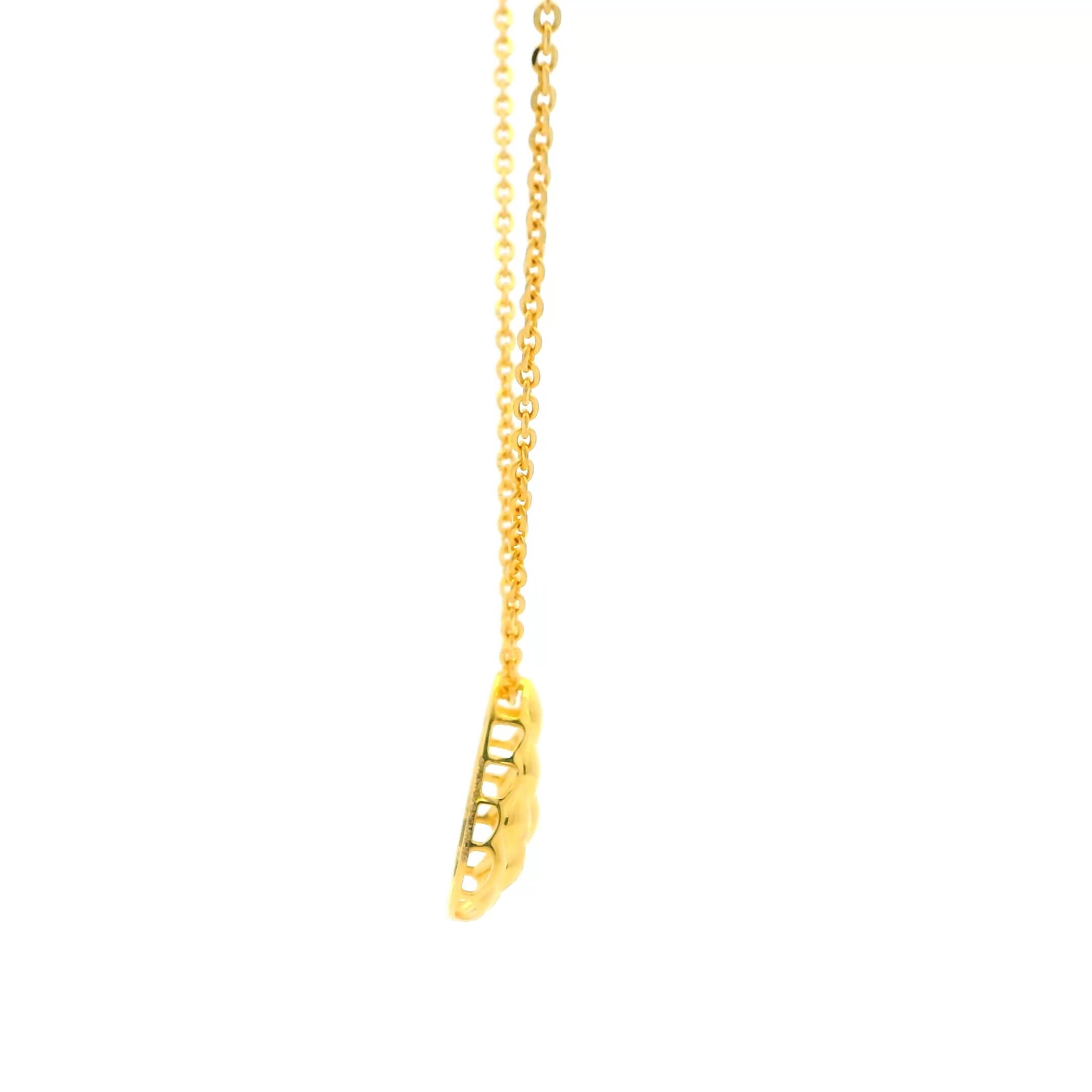 Minimal Luminating 18K Gold Necklace Set