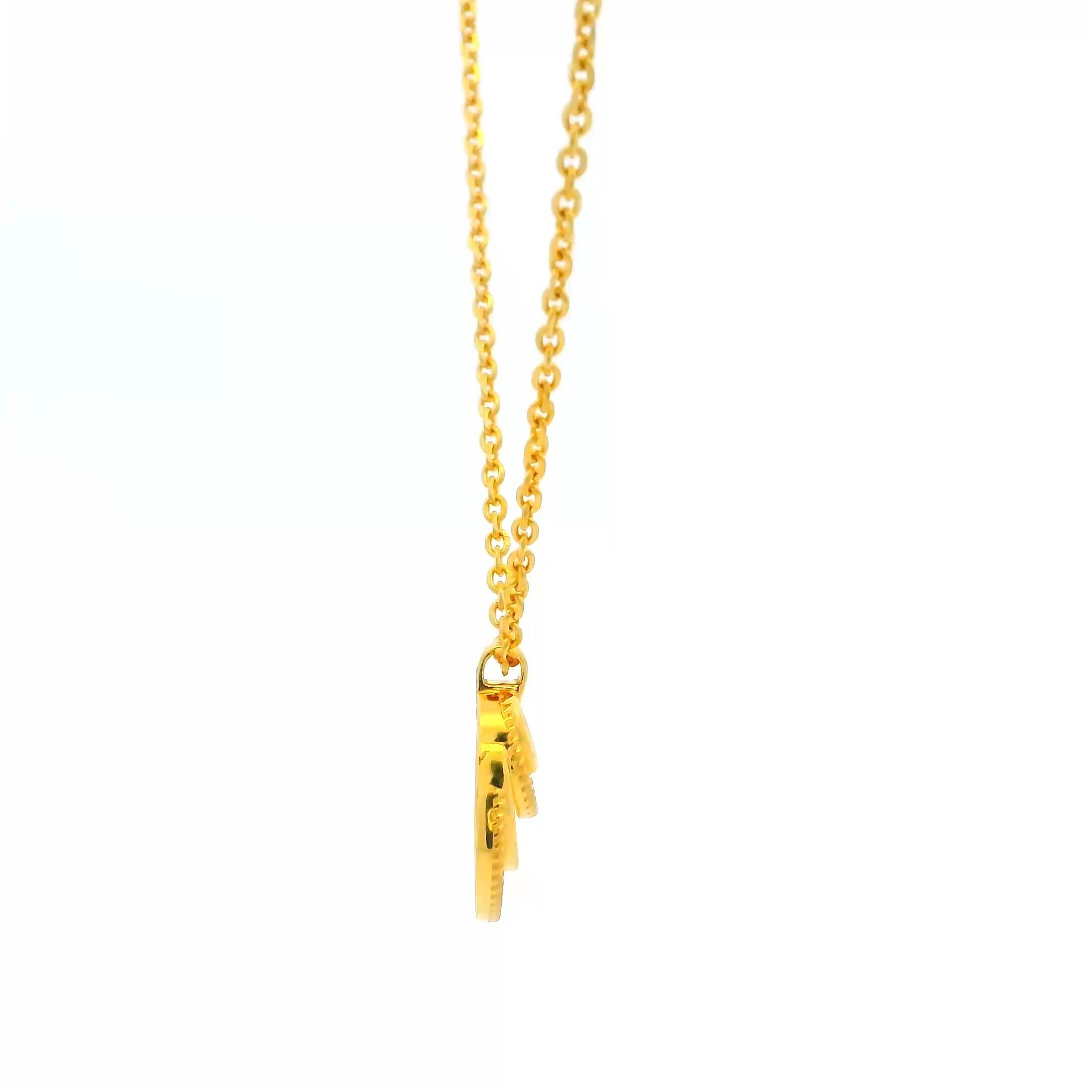 Fairy Dust 22K Gold Necklace Set