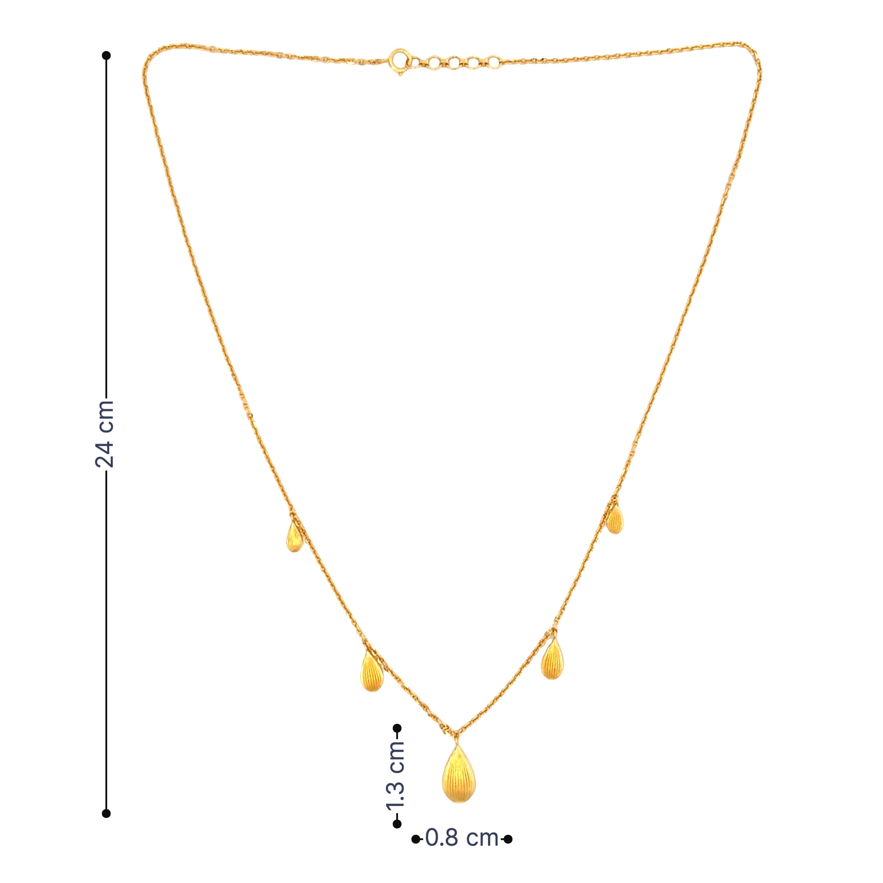 Fairy Shine 18K Gold Necklace Set