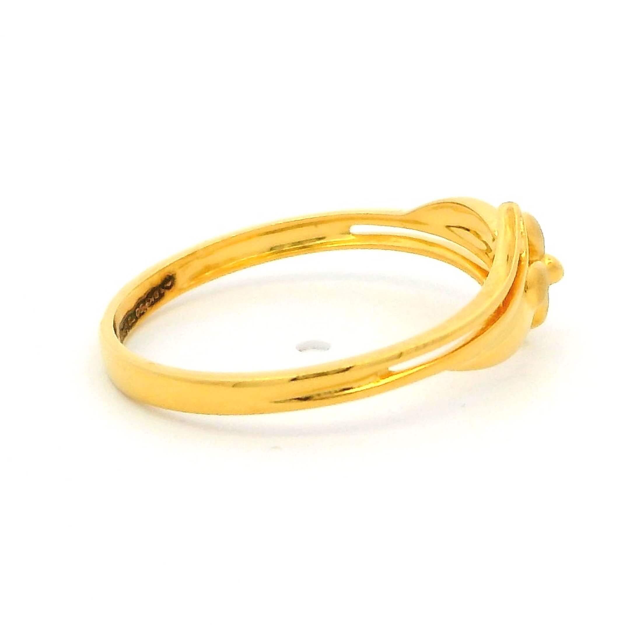 Soft Bloom Gold Ring for Women