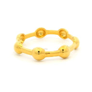 Jazzy Beads Gold Ring for Women
