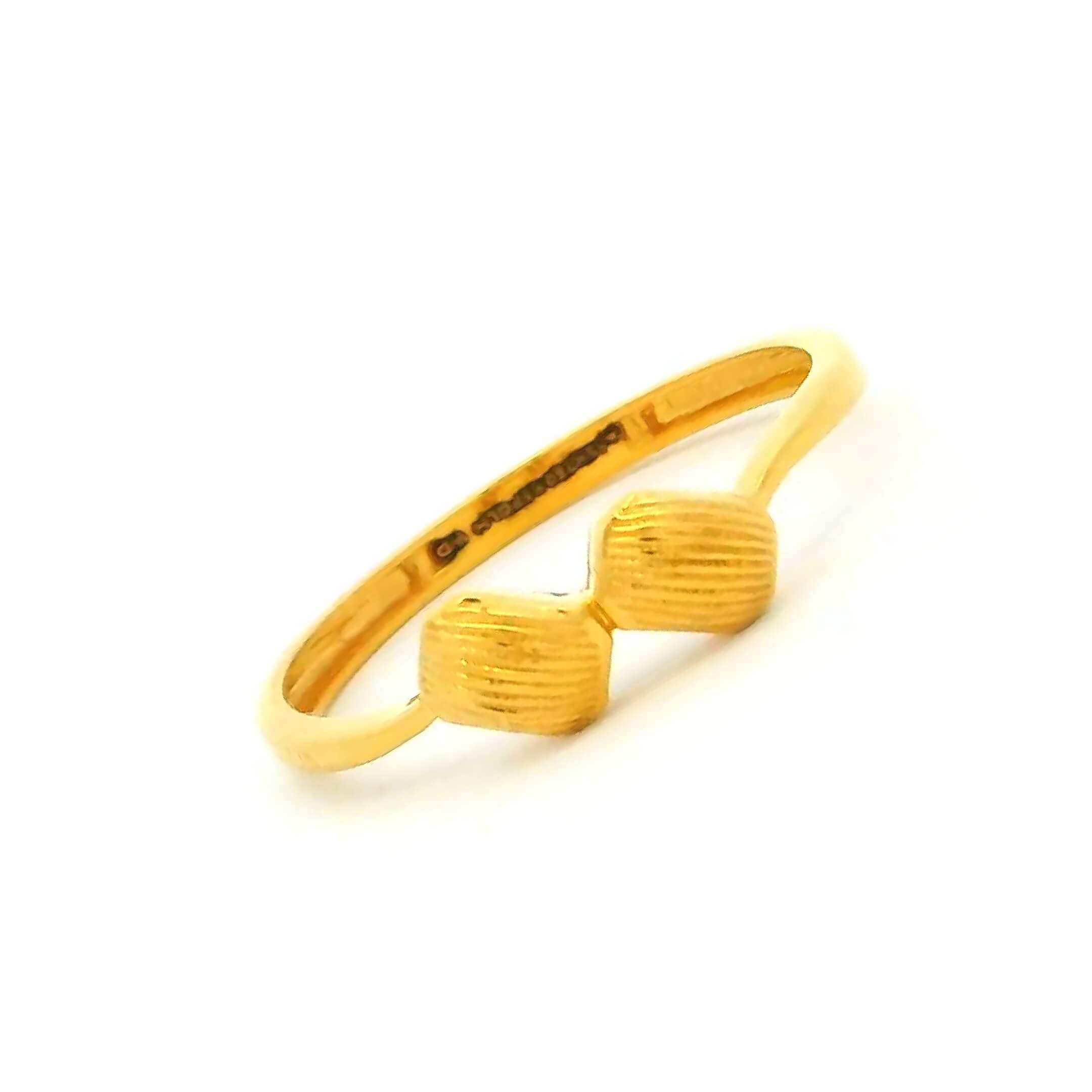 Subtle Shine Gold Ring for Women