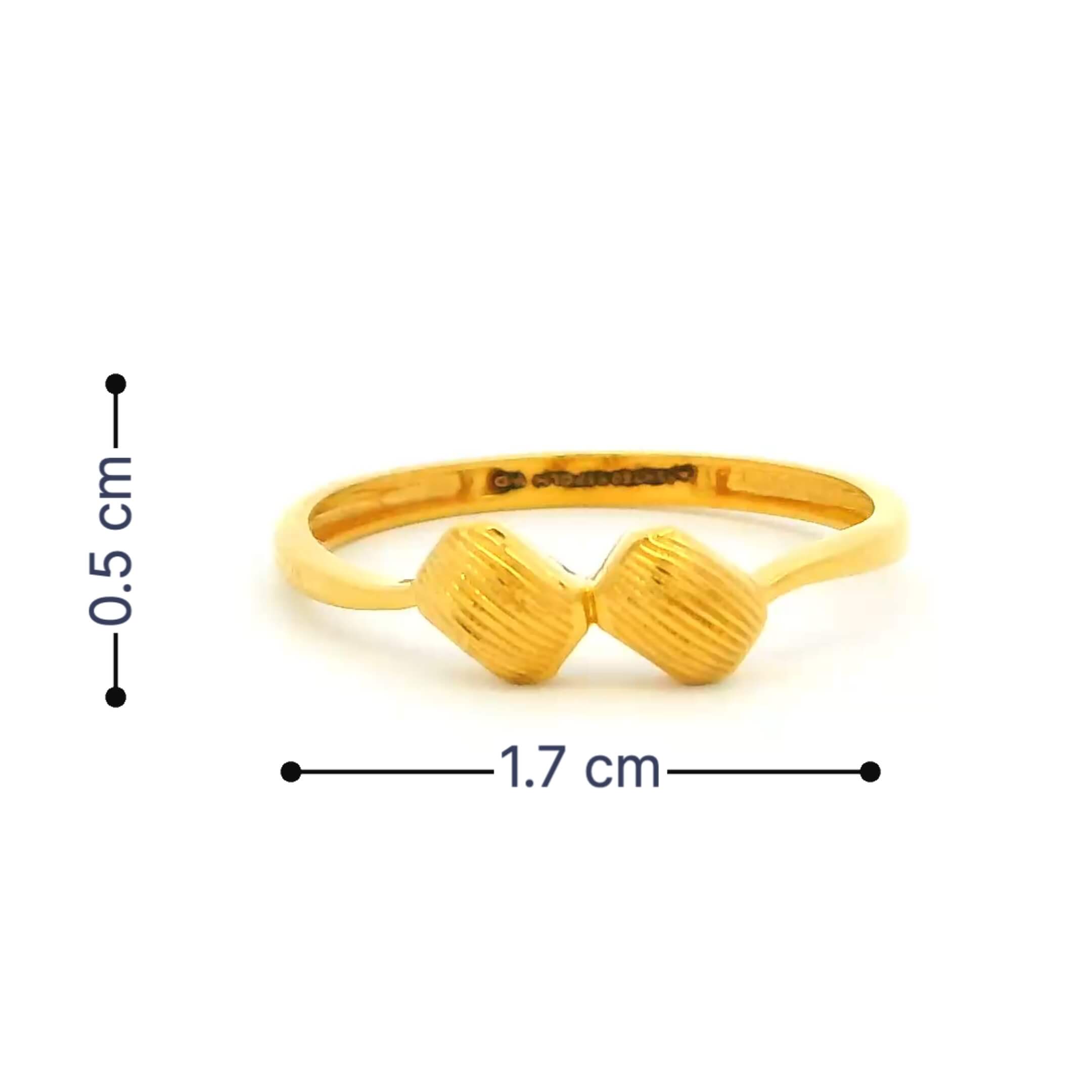 Subtle Shine Gold Ring for Women