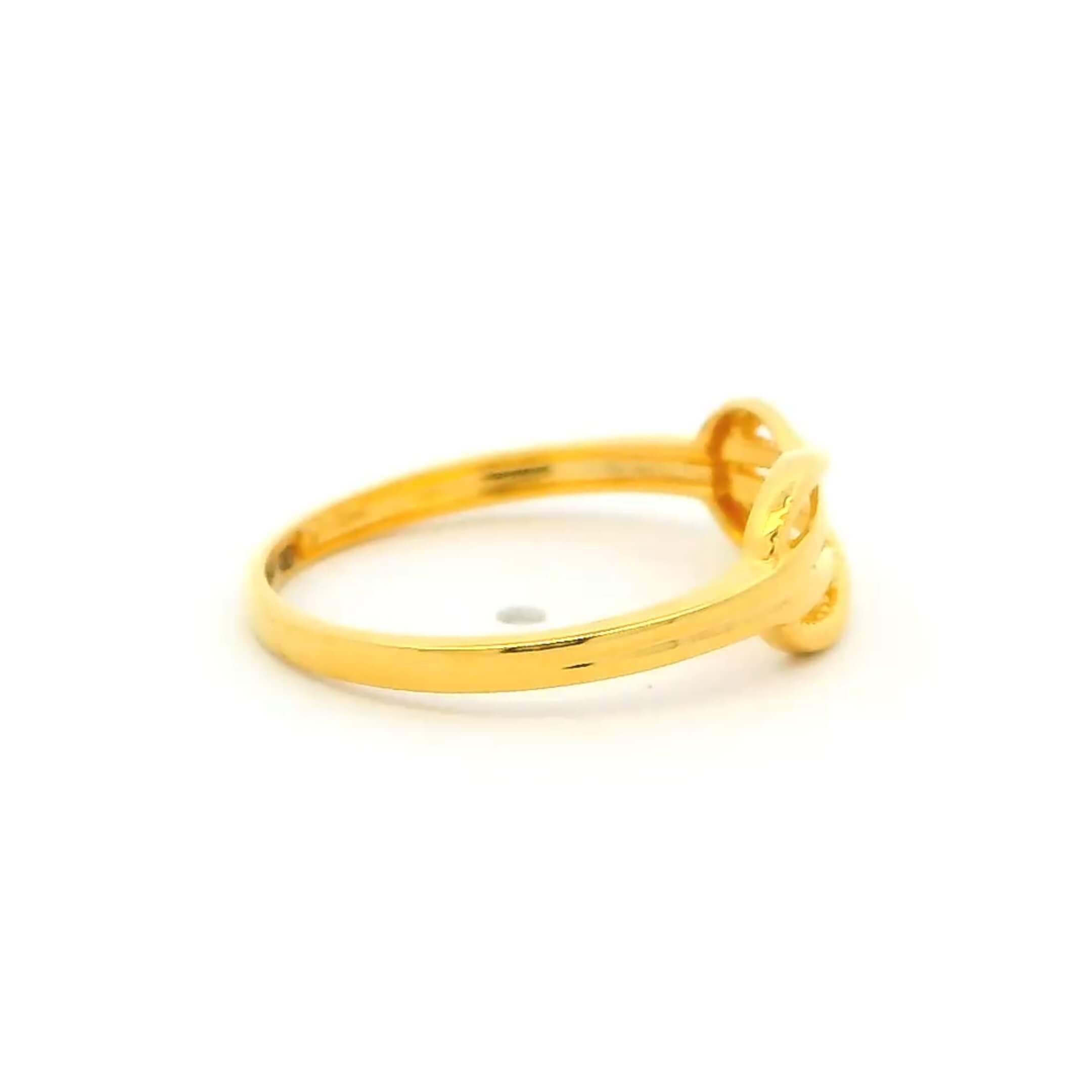 Modern Delight Gold Ring