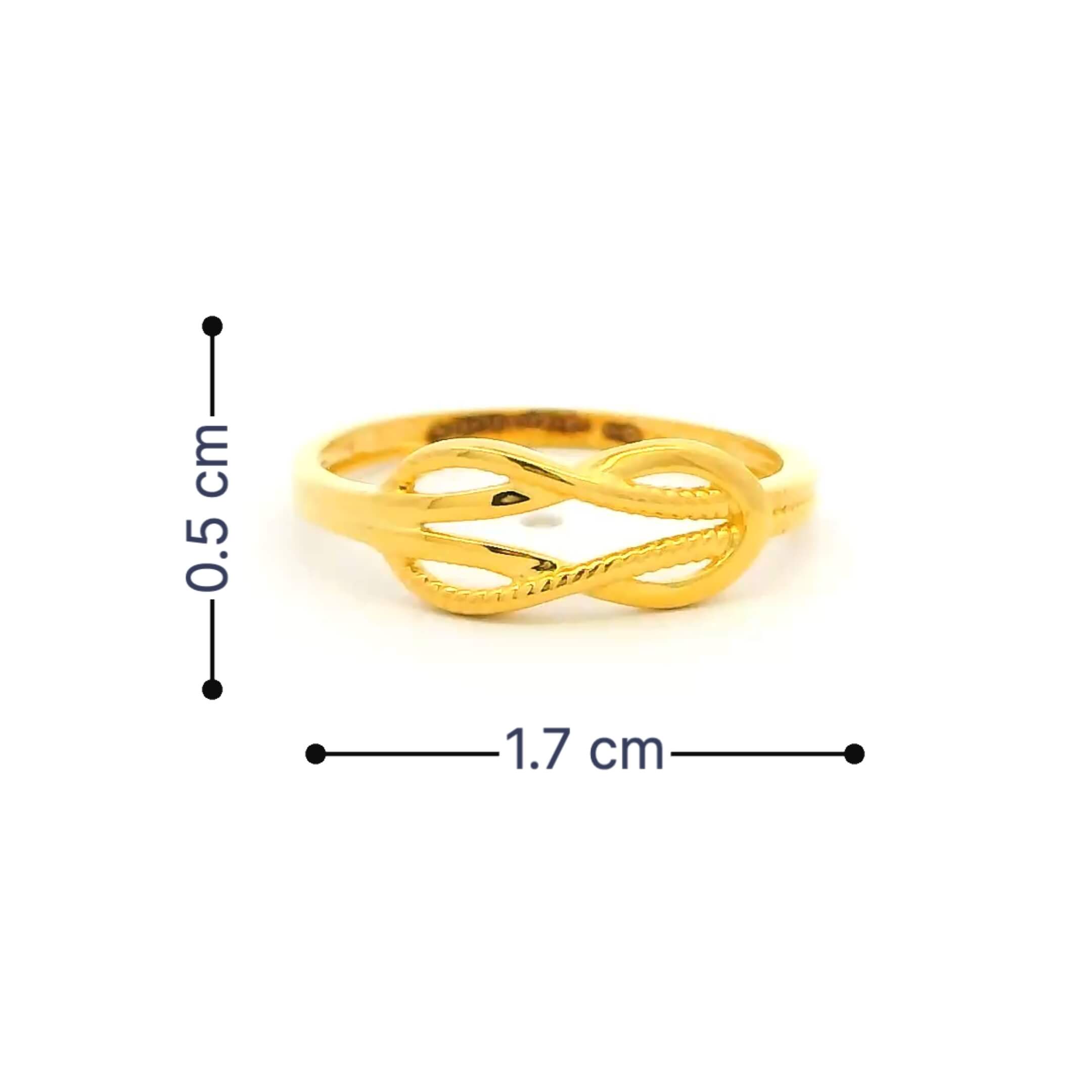 Modern Delight Gold Ring