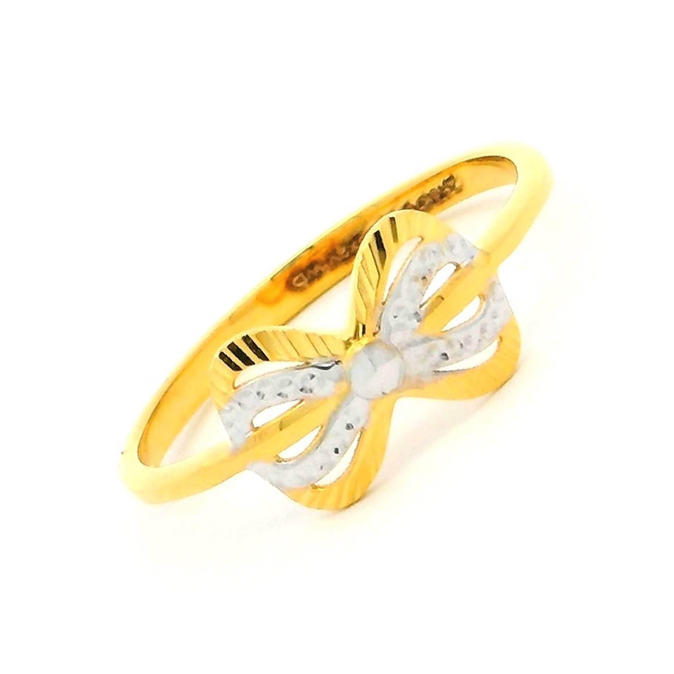 Deluxe Bow Gold Ring